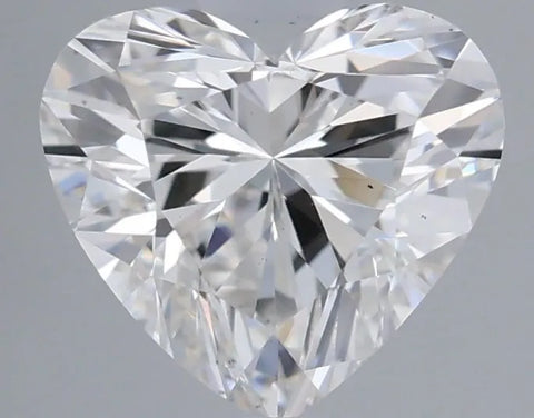 0.53ct Heart Lab Grown Diamond (Colour F, Clarity VS1, IGI Certified)