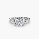 Floral Solitaire Accent