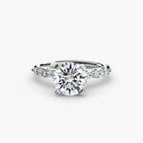 Floral Solitaire Accent