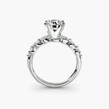 Floral Solitaire Accent