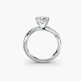 Twist Pavé Solitaire